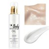 Body Oil Shimmer, Shimmer Lotion Pour Le Corps, Spray éclaircissant pour le Corps Imperméable, Illuminateur De Teint, Hydrata