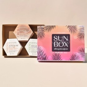 Senso Naturale Coffret Sun Box Kit Corps Solide pour Bronzage Uniforme avec Activateur Solaire, Après-Soleil et Huile Illumin