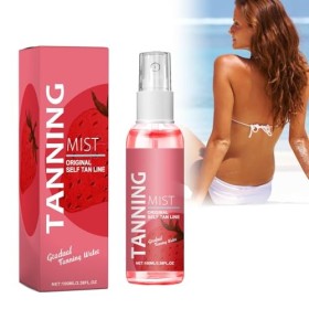 Spray Autobronzant 100 Ml, Spray Autobronzant Liquide Autobronzant Spray Autobronzant Visage Et Corps, Action Naturelle, Bron