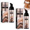 2Pcs Bronzage Intense A lExtrait DAloe Vera, Autobronzant Corps Self Tanning, Accélérateur de Bronzage, Autobronzant à lef