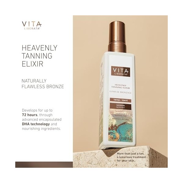 Vita Liberata Heavenly Elixir bronzant teinté | 150 ml | Neuf emballage