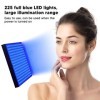 Lampe De Bronzage Portable, 460nm Full Autobronzant Lampe De Bronzage avec 225 Pcs LED Blue Panel Appareil De Bronzage pour L