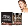 Exfoliant pour le corps, 100 g de café naturel exfoliant pour le corps, exfoliant pour le corps, crème exfoliante pour le cor