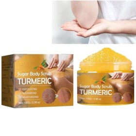 Gommages pour le Corps du Visage Curcuma,Gommage Corporel Éclaircissant,Gommage Visage au Curcuma,Gommage Corporel au Curcuma