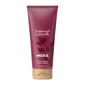 Mexx Inspired Warmth Gommage douche fruité pour le corps aux propriétés éclaircissantes de lhumeur 200 ml