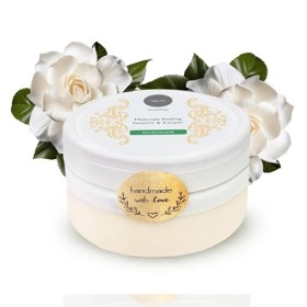 réju.mo Gommage au sel pour le visage et le corps, pour une peau douce et souple, pour nourrir et nettoyer la peau jaune 