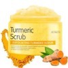 Trendyfave Gommage corporel au curcuma, exfoliant pour le corps, soin hydratant du corps, soin de la peau pour la zone du bik