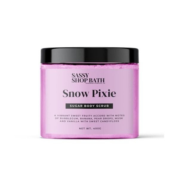 Sassy Shop Bath Gommage corporel au sucre Snow Pixie 