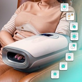 HANDAIKAN® Appareil de massage manuel portable - Réflexothérapie des points dacupuncture - Thermothérapie - Soulagement des 