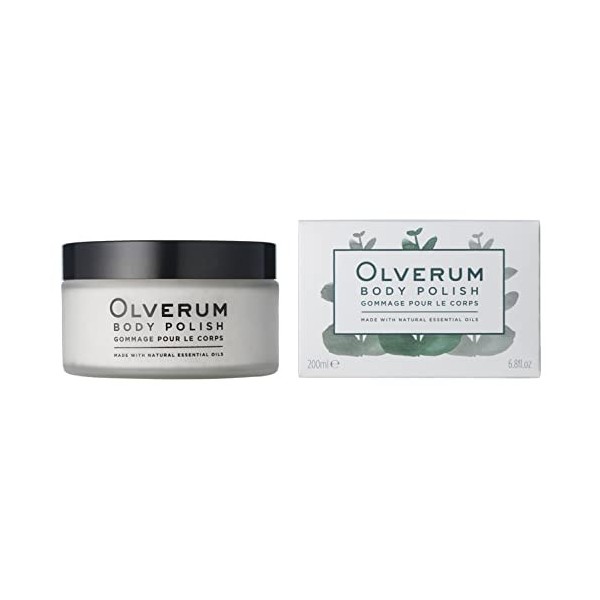 Olverum Body Polish 200ml - Natural exfoliant with papaya - Removes dead cells and moisturizes the skin