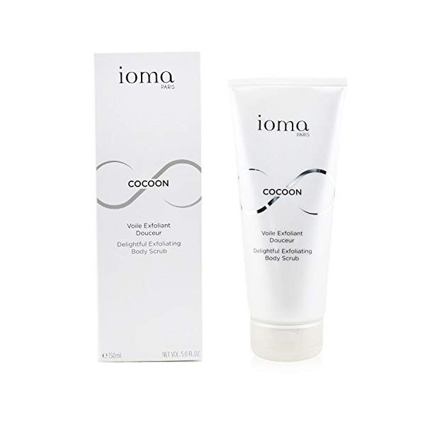 IOMA Paris - COCOON Voile Exfoliant Douceur - Gommage Corps Doux et Délicat - Exfoliante Naturel - Peau Neuve et Éclatante - 