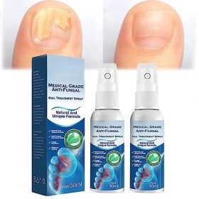 Oveallgo™ Spray de Traitement Antifongique Pour Ongles de Qualité Médicale, Solution de Réparation des Ongles, Liquide de Ren
