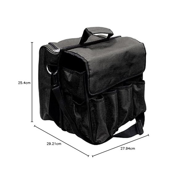 City Lights Studio Pro Multi-Compartment Tool Bag, Black by City Lights