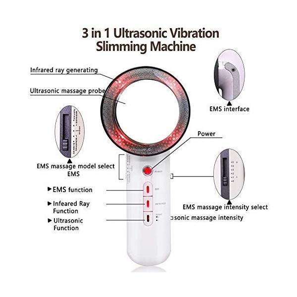 YYINHUI Amincissant Le Dispositif Removal Machine EMS Cavitation Fat Anti Cellulite Remover Weight Loss Skin Tightening Devic