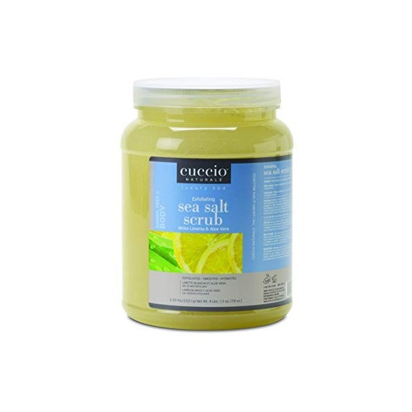 White Limetta & Aloe Vera Sel de mer Mains, pieds et corps 2184g