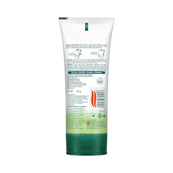 Himalaya Herbal Neem / Azadirachta Indica gommage exfoliant gommage soins de la peau 50g