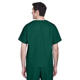 Harriton Adult Restore 49 Oz Scrub Top - Hunter - 3XL - Style M897 - Original Label 