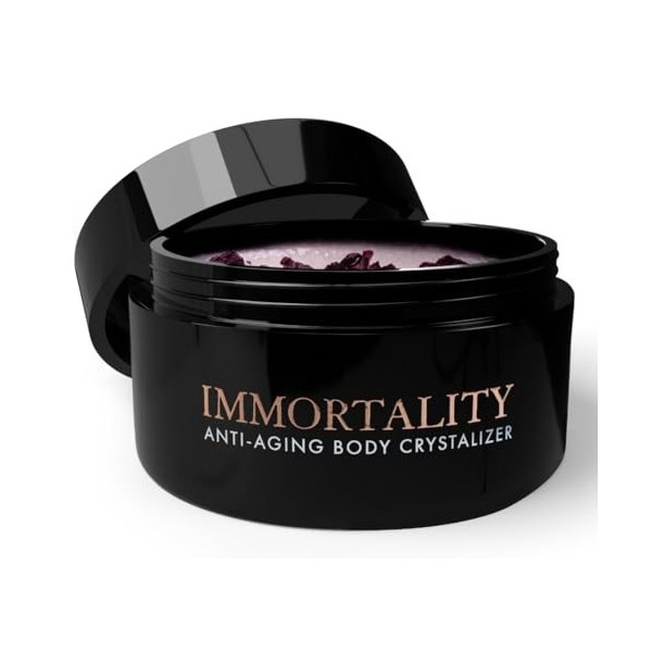 MIRROR OF YOUR BEAUTY IMMORTALITY Crystalizer Crystal anti-âge pour le corps avec vitamine C bave descargot pour peau vieill