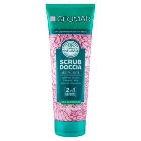 GEOMAR | Exfoliante de Ducha, Suavizante, 2 en 1 Exfolia y Limpia, Uso Diario, 95% de Origen Natural, Fórmula Vegana, Dermato