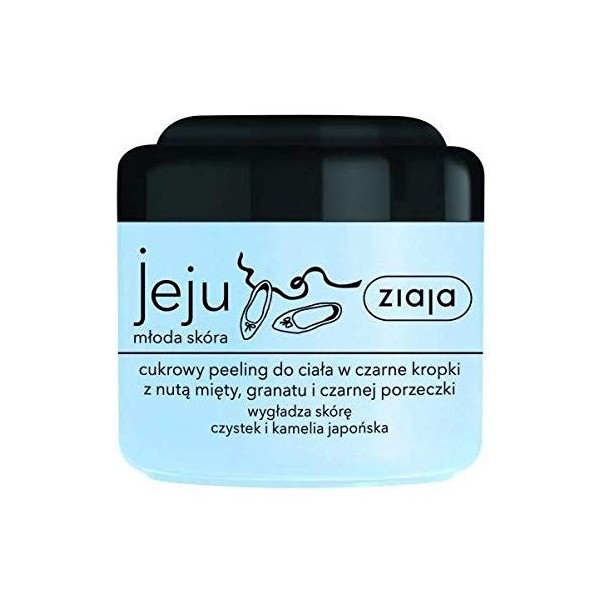 Gamme Ziaja JEJU peeling au sucre 