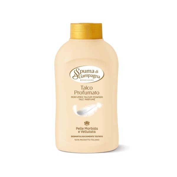 Spuma di Sciampagna – Talc parfumé, Sensation De Bien-être, 200 g