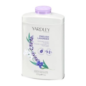 Yardley London Poudre Parfumée pour le Corps à la Lavande Anglaise, Poudre de Talc pour Femmes pour Aider à Contrôler les Ode