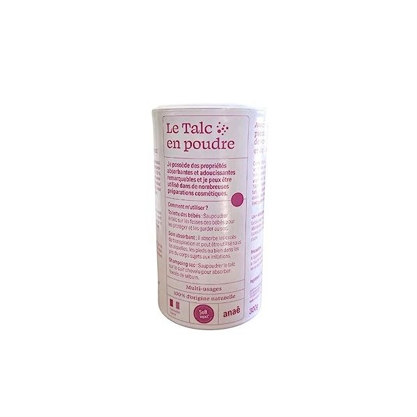 Desconocido Poudre de Talc 300 g, Anaé