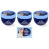 PAGLIERI Felce Azzurra Lot de 3 crèmes hydratantes pour le corps Crème Corpo Idratante 250 ml + 1 sachet de poudre de talc Fe