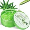 Gel Aloe Vera 300 ml pour le Visage, les Cheveux et le Corps, Hydratant Naturel, Apaisant et Nourrissant pour les Peaux Sèche