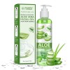 250ml Aloe Vera Gel,Crème naturelle à laloe vera,Aloe Post Care,Gel daloe vera pour le visage,les cheveux,le corps,vera pou