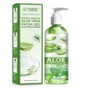 180 ml Crème hydratante nourrissante apaisante et solaire, Gel aloe vera, masque Aloe Vera