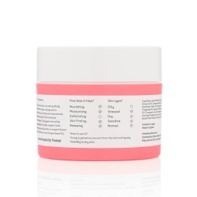 Q+A Collagen Body Butter : Beurre Corporel Luxueux et Riche, Formule Végan Ultra-Hydratante avec Protéine Végétale Hydrolysée