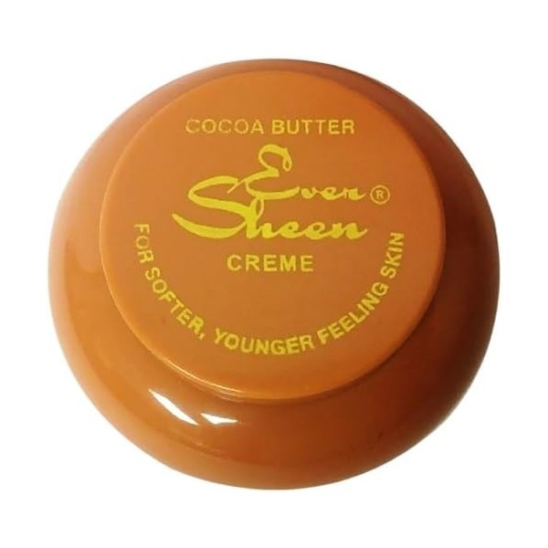 Crème au beurre de cacao Ever Sheen pour une peau plus douce et plus jeune 250ml