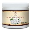 Beurre Monoï de Tahiti 250 ml - Huile de Noix de Coco et Extrait de Fleur de Tiaré - Beurre Corporel pour Massage - Huile Cor