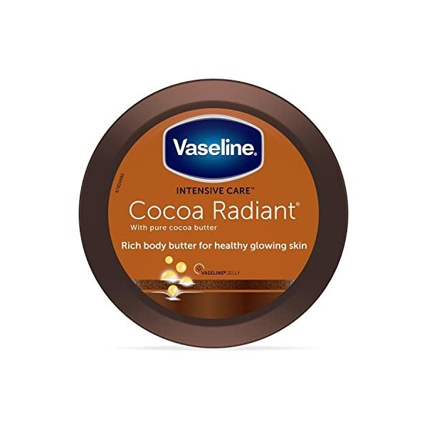 Vaseline Beurre corporel éclat cacao 250 ml Lot de 1 