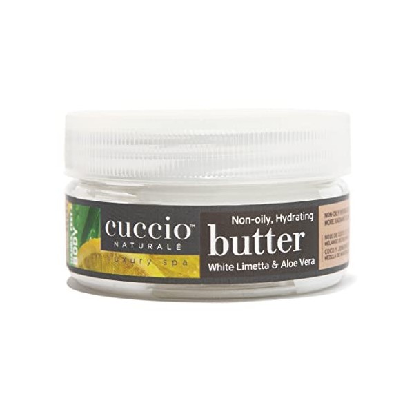 Cuccio Naturalé - Noix de coco et gingembre blanc beurre Blend 24h Hydratation 226g Beurres corporels