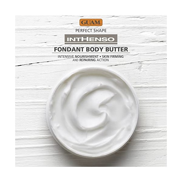 Crème Beurre INTHENSO Super-Hydratante pour le Corps Fondant Nourrissant Rassodant pour Femme et Homme avec Texture Riche - T