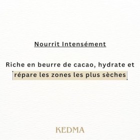 Kedma - Body Butter Pure Lilac - Beurre Corporel Nourrissant au Beurre de Cacao et Minéraux de la Mer Morte - Pour Peaux Sèch