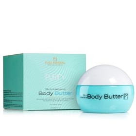 Pure Mineral - Beurre Corporel Intensif au Karité - Hydratation Profonde, Minéraux de la Mer Morte - Tous Types de Peau - San