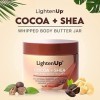 OMIC LightenUp, Whipped Cocoa Butter - 10.1 fl oz/ 300 ml - Natural Moisturizer, Body Butter, DIY Recipes, Face and Body Butt