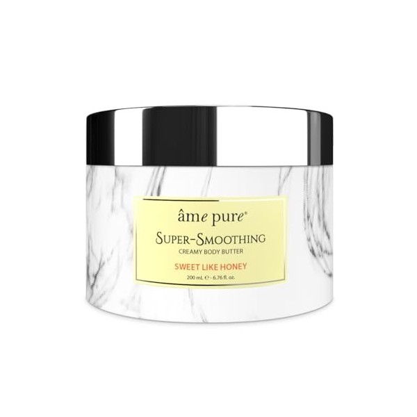 Ame Pure Body Butter – Crème corporelle 200 ml – Lotion corporelle pour peaux sèches – Beurre corporel pour femme – Plus quu