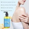 Caramel Body Oil, 100ml Moisturizer Body Aromatherapy Oil, Daily Hydration Body Oil, Smoothing Body Massage Oils, Daily Skin 