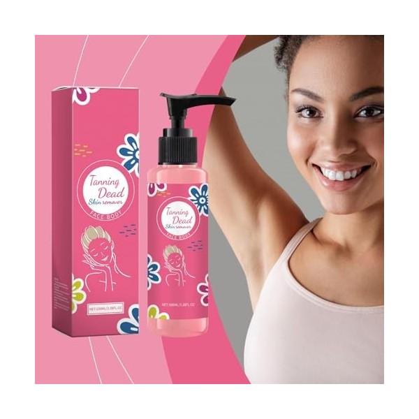 Gel dissolvant de pour la peau - 3,38 oz Produits de soins de la peau éclaircissants | Gel nettoyant pour le corps réparation