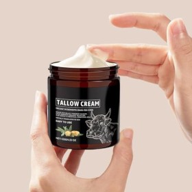 Crème Hydratante Au Suif De Bœuf,120 G De Baume De Suif Nourri À Lherbes,Baume De Suif De Bœuf Nourri À Lherbes 120g,baume 