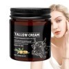 Beef Tallow Honey Balm,Deeply Nourishing Organic Grass Fed Tallow Balm, Honey Beef Tallow Moisturiser Cream,Pure Cream Tallow