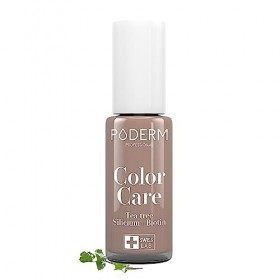 PODERM - MYCOSE ONGLES | Vernis Couleur Taupe TEA TREE | Prévention & Traitement des Ongles Jaunes/Abîmés par MYCOSE | SOIGNE