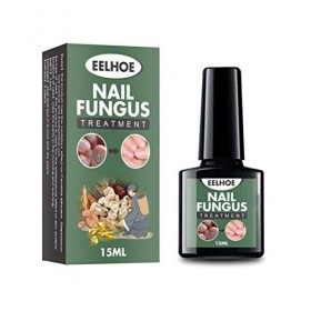 Rvtkak Traitement fongique pour ongles de pieds - 15 ml - Liquide antifongique - Soin des ongles - Traitement fongique des on