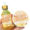 Body Glaze Body Butter Donut, Body Glaze Donut, Body Drops Body Oil, Scent From Heaven, Ensemble Hydratant Pour La Peau Des F