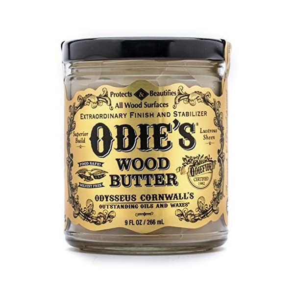 Odies Wood Butter - Beurre de bois - 9oz - by Odies Oil