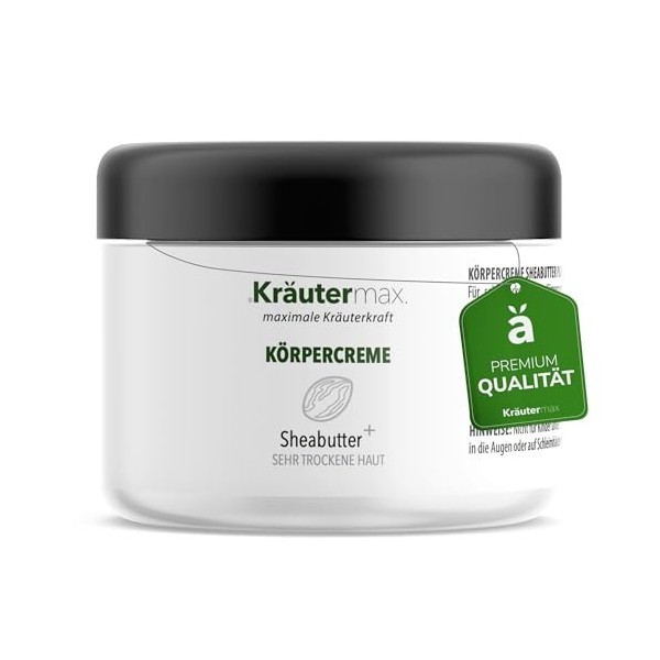 Kräutermax. Crème au beurre de karité pour peaux sèches - 250 ml